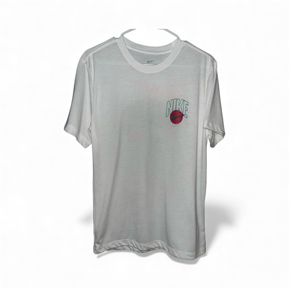 Nike Other - Nike “Hoops” Graphic Tee – White – Size Small